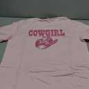 Oversized Western Cowgirl Shirts for Women Country Music Rock Band Tshirt, M