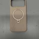 TORRAS Ostand Q3 Silicone for iPhone 17 Pro Max Case, Fit for MagSafe, 360 Spin Kickstand Holder, Soft Liquid Silicone Cozy Grip, Camera Control, Protective Case for iPhone 17 Pro Max, Dune Beige
