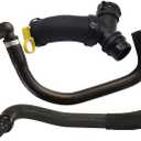Upper Radiator Hose Y-Connector Lower Degaus Compatible with Ford F-150 5.0L 2011 2012 2013 2014 2015 2016 2017 2018 2019 2020 Replaces DR3Z-8566-A CL3Z-8260-A BL3Z-8C350-A