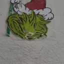Christmas Decorations Outdoor Fence Peeker - Funny Christmas Fence Yard Signs with Green Gnome Thief Stole Head Hands for Holiday Xmas Tree Topper Garden Courtyard Wall Decorations Indoor Outside