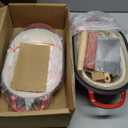 Enameled Cast Iron Sourdough Bread Oven, Dutch Oven, incl. Sourdough Bread-Baking Supplies like Banneton Bread-Proofing Basket - 5QT Loaf Cast Iron Bread Pan for Homemade Bread Baking, Red Meatloaf Pan with Lid