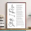 Maya Angelou Quotes Wall Art Canvas Still I Rise Poster Black Art Wall Decor Motivational Posters Inspirational Quotes Wall Art Black Woman Picture for Office Artwork Decor 16x24 Inch Unframed