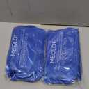  Face Ice Pack Wrap for TMJ, Wisdom Teeth, with 4 Reusable Hot Cold Therapy Gel Packs, Pain Relief for Head, Oral and Facial Surgery, Dental Implants, Blue (Blue(one Size Fits Most))