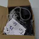 Irishom Solar Pond Aerator with Air Pump 3 Modes 4W Air Oxygen Pump with Pipe 2 Air Bubble Stones