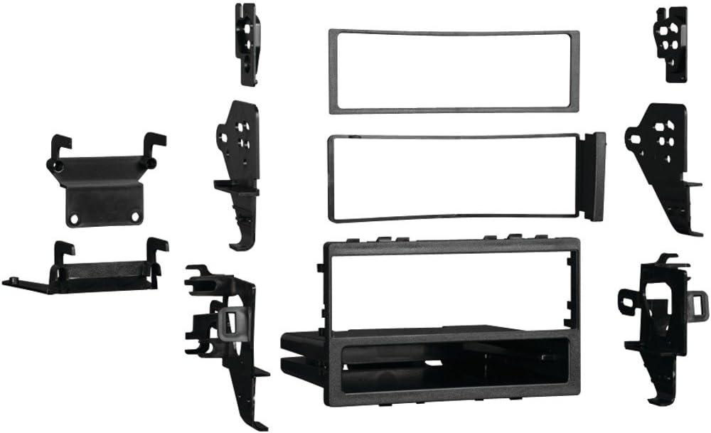 Metra Electronics 1-1988 - 2006 Honda(R)/Acura(R) Single-DIN Installation Multi Kit, Provides Pocket with mounting of a DIN Radio or an ISO DIN Radio, Includes Rear Support Bracket, 99-7898