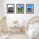 JCJMY 16x20 Picture Frame Black with 14x18 Mat for 40 x 50cm Diamond Art Painting, Display Photo 14x18 with Mat or 16 x 20 Without Mat, Wall Hanging Large Frame with Plexiglass, Black