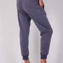 Real Essentials 3 Pack: Women's Ultra-Soft & Warm Fleece Joggers Sweatpants with Pocket (Available in Plus Size), 3X