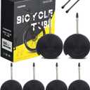 700 x 28-32c Road Bike Inner Tubes, 60mm Presta Valve Premium Quality Butyl Inner Tube, 6 Pack with 2 Tire Levers