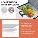 Cooler Bag Wheeled，Large Insulated Rolling Cooler Collapsible Leakproof Portable Hard Framed Ice Packs for Camping Picnic Beach Travel