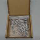 #8-32 x 1-1/4 (50 pcs) Phillips Oval Head Machine Screws, 304 Stainless Steel 18-8, Raised Countersunk Fillister Head Screws for Cabinet Drawer Knob Pull Handle