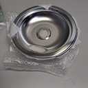 WB31K10266 8" Chrome Drip Pan Burner Bowl Large for GE Hotpoint RCA AP5791288 PS8754846