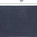 VersaTex Multi-Purpose Recycled Rubber Floor Mat for Indoor or Outdoor Use, Utility Mat for Entryway, Tool Bench, Garage, Under-Sink, Patio, and Door Mat; 36" x 60", Black
