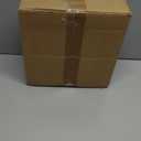 40Pcs Foil Blue and White Floral Plastic Plates Reusable Plate Chinoiserie Flower Dinner Dessert Plate for Home Party Supplies Table Decor Blue gold foil reflective