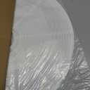 White Round paper lamp shade 50cm(19Inch) Chinses Lantern Pendant Lamp Shade,Large Foldable Lampshade, 19.69 inches