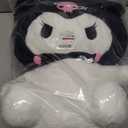 Juju Black Kawaii Plush (28 in) - Cute Stuffed Animal Kawaii Plushies - Peluche Big Stuffed Animals Plushie - Peluches Grandes Cute Plushies - Cool Stuff Plush - Plushy (Hpy)