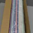 NORDUN Plastic Hanging File Folders Legal Size,Heavy Duty 1" Expandable Filing Cabniet Folder with Tabs,12 Pack Sturdy Hang Folder for File Frame/File Box,Pastel Color Hanging File Organizer