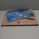 Grey Tempered Glass Palette 12x16 Tabletop Rectangle  Scratch-Resistant, Easy-to-Clean Artist Palette for Precise Color Mixing, Reduced Glare, Solvent-Resistant