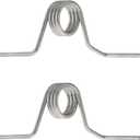 2PCS French Door Spring Replacement DA81 01345B Refrigerator Component Metal RF267FWP Compatible with RF267HERS RF268ABBP RF268ABPN