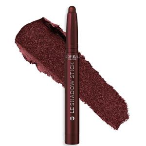 L'Oreal Paris Makeup Le Shadow Stick Eyeshadow, Blendable, SmudgeResistant, Smokey Cream Eyeshadow, 125 Starry Bordeaux