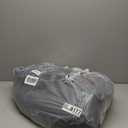 Air Mattress Queen with Built in Pump,18'' Inflatable Mattress 2 Mins Self-Inflation/Deflation,Thicker Blow up Mattress Leak-Proof,Flocked Top Air Bed with Storage Bag for Home, Camping & Guests (Grey)