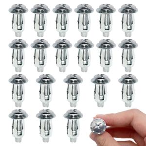20pcs Hollow Wall Anchors for Thin Walls Heavy Duty, M6 x 1"