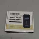 Breathalyzer, Advanced High-Accuracy Personal Breathalyzers for Alcohol, Portable Handheld Digital Alcohol Breathalyzer Tester with 8 Reusable Mouthpieces for Home & Travel Use