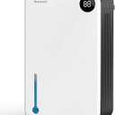 Dehumidifiers for Home, Dehumidifier with Drain Hose, Timer Setting, Auto Shut Off Dehumidifier, White