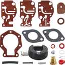 439073 Carburetor Rebuild Kit for Johnson Evinrude 6 8 9.9 15 20 HP Outboard Engine 436359 431897 18-7219
