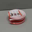 Rubber Edge Trim, Flexible Self-Adhesive U Shaped Peel and Stick Edge Banding, 1"(25.4mm) Big Size U Channel Edge Protector, Baby Proof Edge Guards for Woods, Plywood, Furniture, 20Ft, White (Fit 1" - L20')