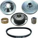 30 Series 6.5 HP Predator 212CC 3/4" Bore Max Torque Converter Go Kart Mini Bike Driver Pulley Clutch With Comet 203589 / Manco 5959 Drive Belt
