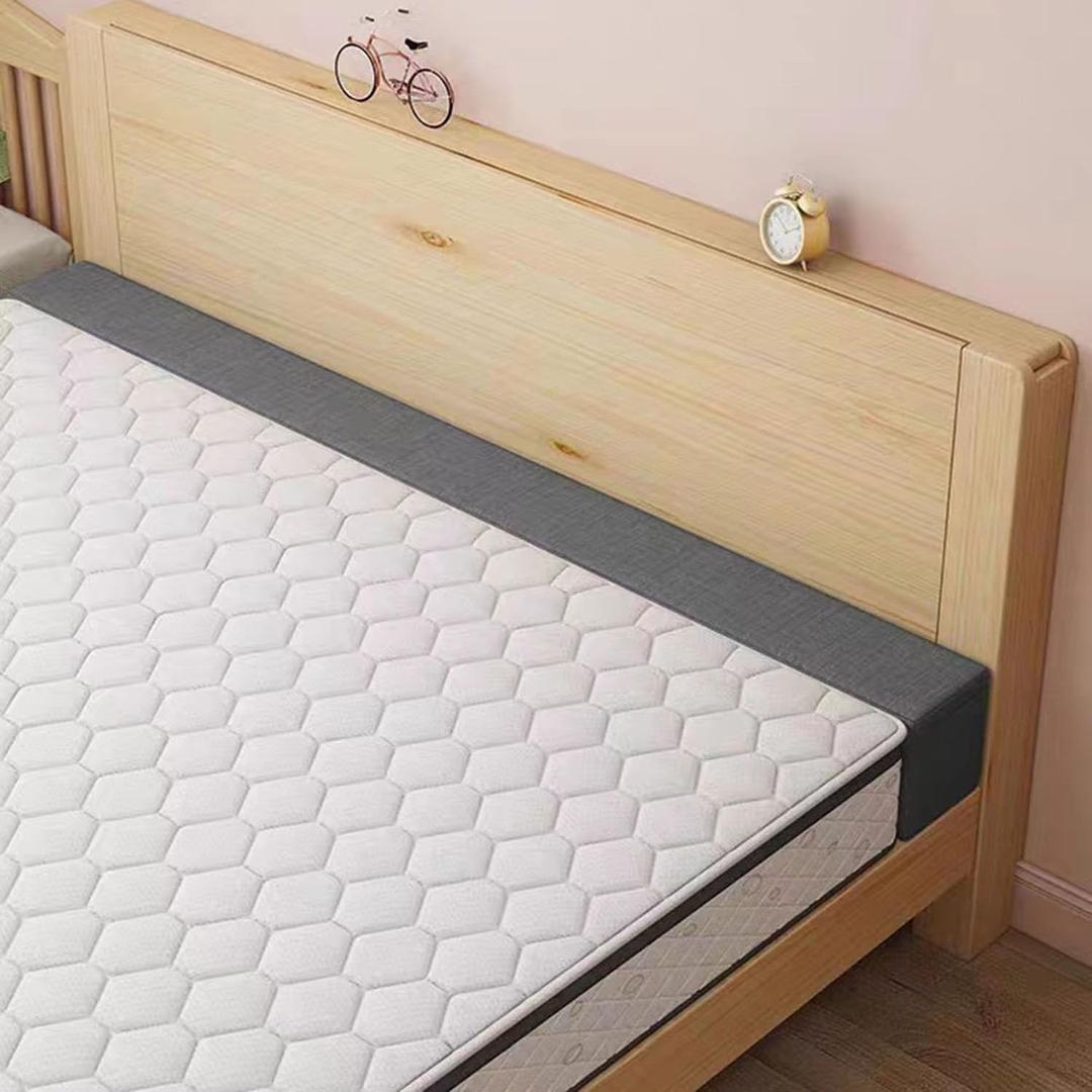 Bed Gap Filler for Headboard Space Filler Bed Crack Pillow Stopper Wall Side Mattress Extender Memory Foam Mattress Gap Filler King Bed 79x4x4 Inches