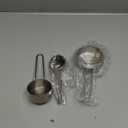 10-Piece Stainless Steel Measuring Cups and Spoons Set for Home Baking Essentials, Dishwasher Safe Kitchen Tools There Are No Details