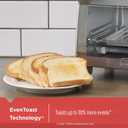 BLACK+DECKER 4-Slice Toaster Oven with Natural Convection, Stainless Steel, TO1760SS (TO1760SST-1)
