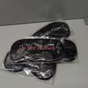 4 Pack Eye Mask for Sleeping Silky Funny Soft Satin Sleep Shade Cover Blindfold with Elastic Strap Travel Nap Blackout for Women Men