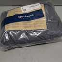 Bedsure Twin XL Sheet Sets Dorm Bedding - 3 Pieces Soft Extra Long Twin Sheets, Hotel Luxury, Easy Care Microfiber for Women, Men, Dark Grey