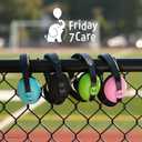 Baby Headphones for Noise Protection - 1 Count Blue Over-Ear - Adjustable Headband & Padded Earcups - Infant Noise Blocking Earmuffs & Toddler Ear Muffs 0-24 Months