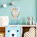 My First Year Baby Photo Frame - 12 Monthly Slots in Blue