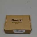 uxcell 6 Pcs Round Cabinet Knobs, 1.2" Dia x 1.18" Height Drawer Knob Handle Pulls for Kitchen Cabinets Bedroom Dresser Wardrobe, Champagne Gold