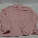 siliteelon Button Down Shirts for Women Slim fit Long Sleeve Stretch Dress Shirts Work Shirt Wrinkle Free Office Blouses (Medium, Pink)