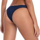 RELLECIGA Women's Cheeky Bikini Bottom, L