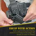 BOOMSTICK Drop Leg Platform for Holsters and Mag Pouches, Molded Polymer, Adjustable Straps, Durable & Secure