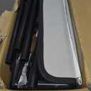 Outdoor Cat House Heated for Outside Winter 100% Waterproof Oxford Tarpaulin with Safe Escape Door and 5" Elevated Base with Heater for Feral Barn Cat Kitty (26“x20”x14“)