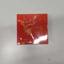 3 x First Christmas Engagement Ornament Gifts for Couples, Blue 2025 Engaged Ornaments for Christmas Tree, Ceramic