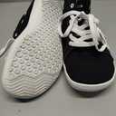 WHITIN Women's Wide High-Top Canvas Barefoot Sneakers | Minimalist Street-Ready Fit | Comfort-Forward Ankle Support Size 38