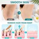 Hard Wax Beads for Hair Removal - 4.4lb/2kg, Cream Face Wax for Sensitive Skin, Salon & Home Use, Fluid Gel Texture - Perfect for Brazilian Waxing, Bikini, Face, Legs, Armpit & Body