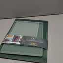 COOK WITH COLOR Extra Large Cutting Board Set, Jumbo-Sized Boards with Rubber Border for Enhanced Cooking Experience, 3-Piece, Dark Sage