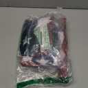 1.5x3Ft 4th of July Decorations Memorial Day American flags Bunting Flags outdoor- Half Fan Banner Pleated Patriotic flag USA Flags double-sided 4-Pack