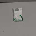 ORNARTO Compatible with iPhone 15 Pro Case 6.1", Liquid Silicone 3 Layers Full Covered Soft Gel Rubber Cover, Shockproof Protective Slim Phone Case with Anti-Scratch Microfiber Lining-White