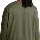 Under Armour Men's Project Rock Red One Believe Crew Neck Sweatshirt (S)