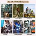 UOG (United One) Memory Foam Insoles Balance & Posture While You Walk. Pain Relief, Boosts Circulation, Prevent Odor.Fits Work Boots & Casual Shoes. Made in The U.S.A. (M 8-14. W 10-16)